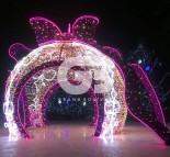 Светодиодная фигура Елочный новогодний шар, светодиодные арки, Светодиодный проходной елочный шар  » Кликните для увеличения ->