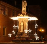 Светодиодный фонтан, новогоднее оформление площади  » Кликните для увеличения ->