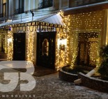 Новогоднее оформление фасада отеля Frederik Koklen, г.Одесса.  » Кликните для увеличения ->