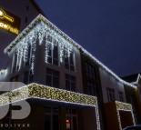Новогоднее оформление фасада жилого комплекса Киев  » Кликните для увеличения ->