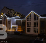 Новогоднее оформление фасада жилого комплекса Киев  » Кликните для увеличения ->