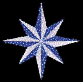 Объемные конструкции, светящиеся фигуры новогодние